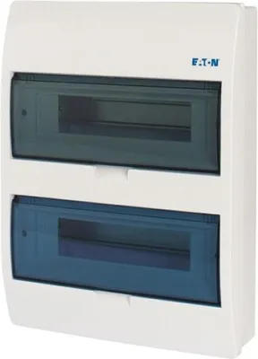 Zdjęcie produktu dla Mała rozdzielnica Eaton ECO, natynkowa, 2-rzędowa, 12 TE, IP40 280349