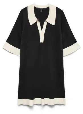Productafbeelding van Vero Moda 10336379_2161_1218572_59, Dames, Zwart, XS, 1 stuk, Was binnenstebuiten; Was met vergelijkbare kleuren, Lijn drogen, Gebruik geen bleekmiddel