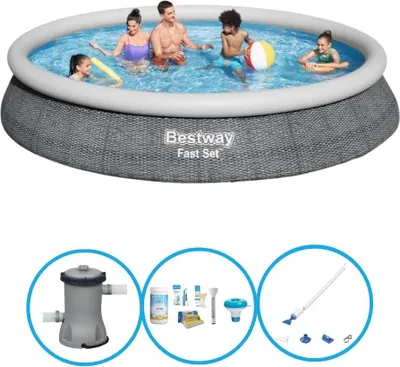 Produktbild von Bestway Pool Fast Set - 457x84 cm - Poolset