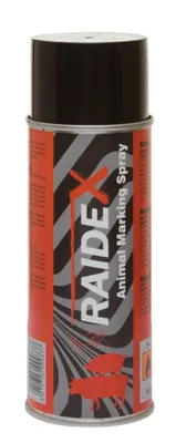 Produktbild von Kerbl Markierungsspray RAIDEX 400 ml, Rot, 2015 - 12 Stück / Karton
