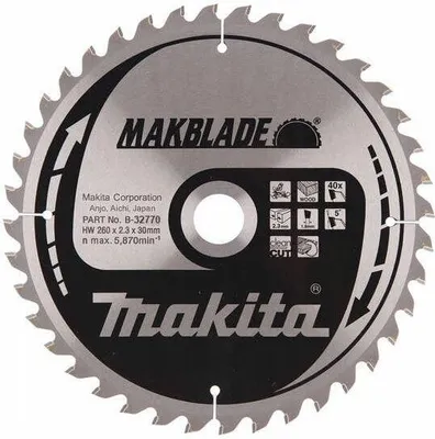 Zdjęcie produktu dla Makita Piła Tarczowa  260X30X40Z Makblade Drewno
