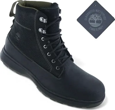 Produktbild von TIMBERLAND Atwells Ave Boots WP Waterproof - Herren Stiefel Schuhe Leder Schwarz TB1A43UN-015 , EU 43.5 US 9.5