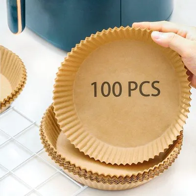 Produktbild von Runde Backpapier 16cm, 100 Stück, wasserdicht, ölabweisend