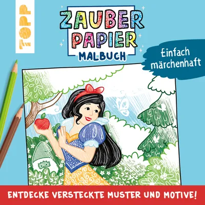 Obrázek produktu pro Zauberpapier Malbuch Einfach märchenhaft