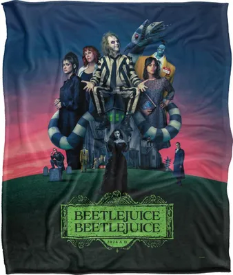 Obrázok produktu pre Beetlejuice Beetlejuice - Deka, filmový plagát TV19111 (jedna veľkosť) (farebná)