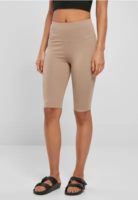 Obrázok produktu pre Urban Classics TB5014 | Dámske cyklistické šortky z organického elastického džerseja - farba: soft taupe - veľkosť: XS