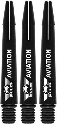 Produktbild von Bull's Aviation Darts Schäfte Black Short