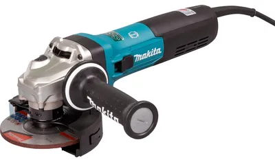 Image de MAKITA Meuleuse d'angle 125 mm, 1900 W, avec frein, interrupteur à coulisse et électronique - GA5091X01
