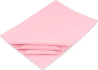 Zdjęcie produktu dla Bibuła Ozdobna 20g 38x50cm Różowa Pudrowa - do pakowania - 100 arkuszy