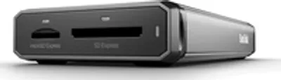 Immagine prodotto di SanDisk PRO-READER Dual Card - Kartenleser - 2 in 1 (SD Express, microSD Express, microSD UHS-I, microSDHC UHS-I, microSDXC UHS-I, SDHC UHS-I, SDXC UHS-I) - USB-C 3.2 Gen 2