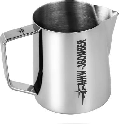 Produktbild von Milchkännchen 400 ml - Professioneller Edelstahl - Glänzende Farbe