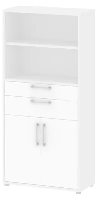 Image de Buffet - Blanc 40x89x185,5h cm