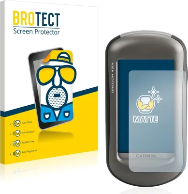 Produktbild von 2x BROTECT Schutzfolie für Garmin Oregon 450 Displayschutz Displayschutzfolie Folie Matt Entspiegelungsfolie