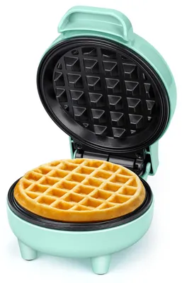 Image de Snailar Mini gaufrier ABW59, 550 W, 10 cm, vert
