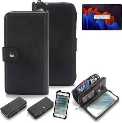 Produktbild von K-S-Trade 2in1 Handyhülle Schutzhülle kompatibel mit Oppo A53 (2020)  & Portemonnee Cover Handy Hülle Case Etui Geldbörse Wallet Bookstyle Hülle