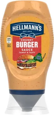 Image de Sauce pour hamburgers Hellmann's Chunky 250 g