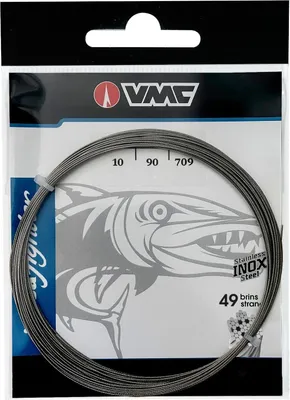 Produktbild von VMC C759 Seafighter 49Strands - 10m Stahlvorfach, Durchmesser/Tragkraft:0.46mm / 40lbs