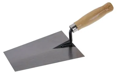 Image de Cuillère LEVIOR en acier rectifié pour maçonnerie 160x130mm 32015.01