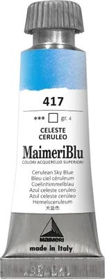 Immagine prodotto di Maimeri Blu Watercolor Cerulean Sky Blue 417 12 ml 1 pz