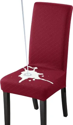 Immagine prodotto di Coperture protettive per sedie Ibenzoa®, set da 4 – realizzate in poliestere rivestito impermeabile, con interno traspirante, cinghie regolabili e chiusure a strappo, resistenti ai raggi UV, adatte per interni ed esterni
