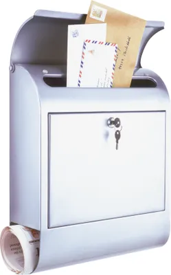 Produktbild von Briefkasten, Metall 38 x 46 x 12,5 cm