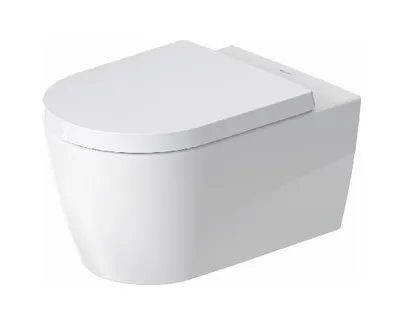 Obrázek produktu pro Závěsné WC DURAVIT ME by Starck otevřený splachovací kruh bílá D 2579092000