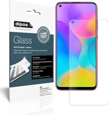 Produktbild von 2x Schutzfolie für Honor Play 3 matt - Anti-Shock 9H Folie dipos Glass Kunststoffglas