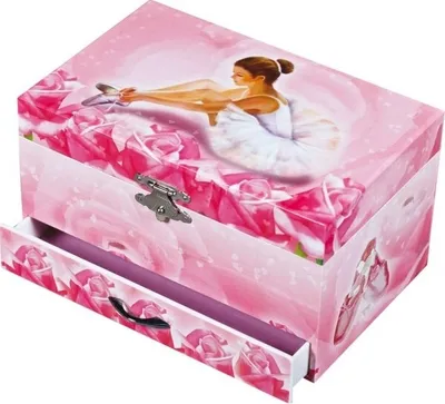 Produktbild von Schmuck Spieldose Tänzerin Rosa