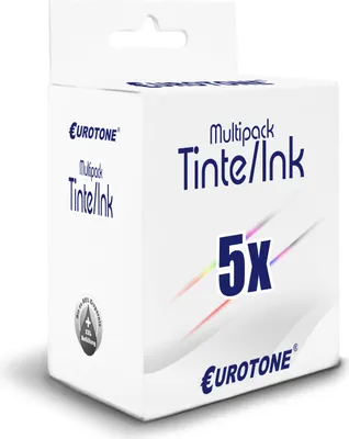 A white cardboard box for a multipack of ink cartridges.