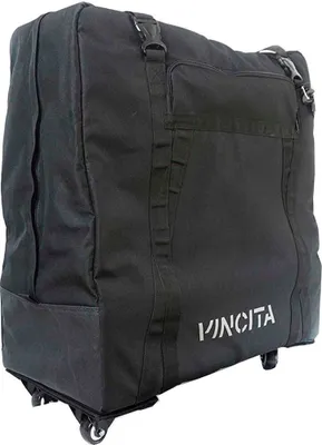 Produktbild von Vincita B132hx Brompton Soft Reinforced 4 Wheels Fahrrad Reisetasche Schwarz  Schwarz One Size