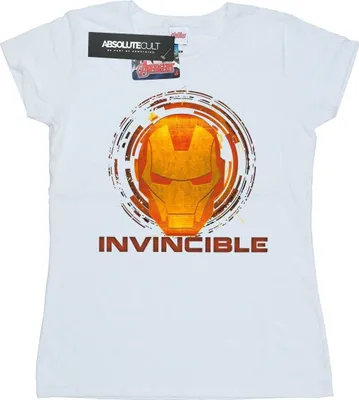 Produktbild von Marvel - "Invincible" T-Shirt für Damen BI3269 (XXL) (Weiß)