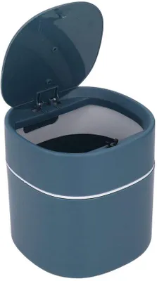 Obrázok produktu pre Malý, modrý, odolný a ekologický odpadkový kôš pre malé priestory