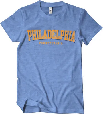 Obrázok produktu pre Philadephia - Pennsylvania T-Shirt - Medium - BlueHeather
