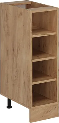 Produktbild von Küchenregal Vicco R-Line Goldkraft Eiche 25 cm ohne Arbeitsplatte, Model 54571