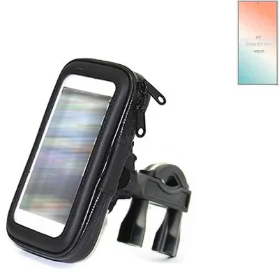 Produktbild von K-S-Trade Fahrrad-Halterung kompatibel mit Samsung Galaxy S24 Ultra Handy-Halterung Halter Lenkstange Fahrradhalterung Motorrad Bike Mount