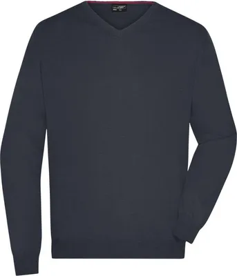 Produktbild von James & Nicholson Herrenpullover, BW, Gr. M,schwarz