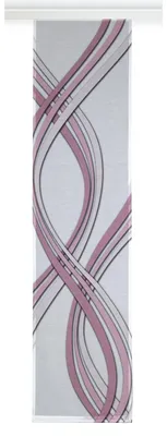 Produktbild von Flächenvorhang „Lola“: Rosa / 245x60cm Farbe: Rosa Größe (HxB): 245x60cm