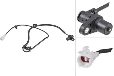 Produktbild von A.B.S. ABS Sensor Raddrehzahl für TOYOTA CELICA (ZZT23) 31028