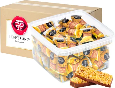 Produktbild von Mini Müsli Bars Bananegeschmack Box aus Dänemark 600g