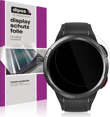 Produktbild von 2x Schutzfolie für Mibro Watch GS klar Displayschutzfolie Folie Display Schutz