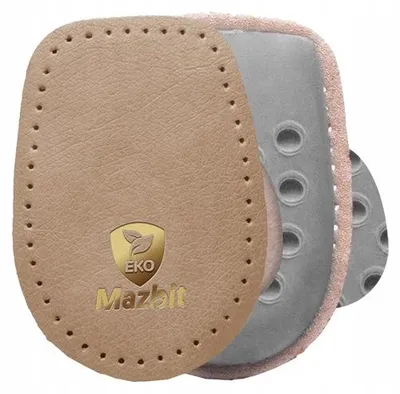 Produktbild von Mazbit Leder-Ferseneinlagen MT367 Gr. 41-43 gegen Schmerzen
