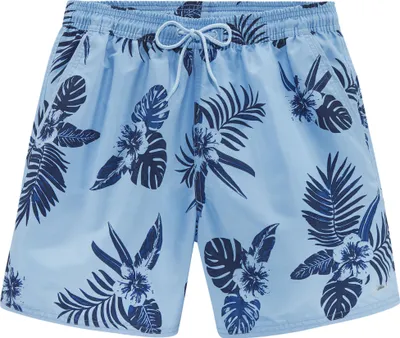 Produktbild von s.Oliver Badeshorts hellnlau bedruckt Größe L