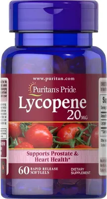 Produktbild von Lycopin 20 mg 60 Weichkapseln mit schneller Freisetzung Puritans Pride