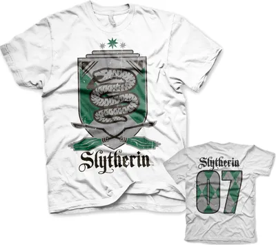 Produktbild von Harry Potter - Slytherin 07 T-Shirt - Medium - White