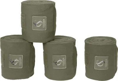 Produktbild von Eskadron Classic Sports Fleecebandagen 4er Set, Bandagen " FLEECE " Größe - Pony Farbe - dusty olive