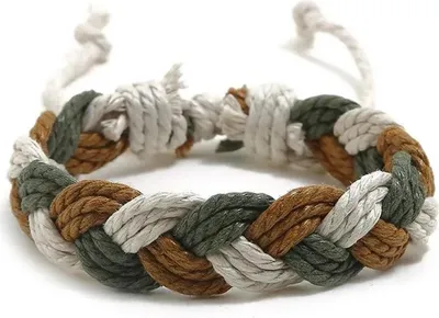 Immagine prodotto di Bracciale TI-33206 Unisex Marrone Verde Bianco KP33206