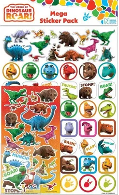 Produktbild von Dinosaurier Roar! Mega Sticker Pack