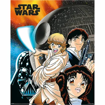 Produktbild von Mini-Poster ( Manga-Wahnsinn)  Star Wars