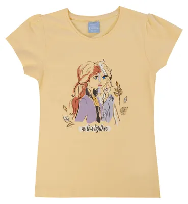 Produktbild von Frozen 2 - Anna und Elsa T-Shirt Kinder Mädchen Oberteil Top Shirt , Größe:92-98