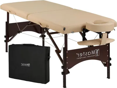 Immagine prodotto di Tavolo da massaggio - Lettino per terapie - Lettino per trattamenti - Banco da massaggio - Tavolo pieghevole - Leggero, 13,6 kg
